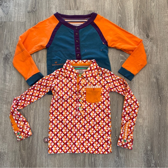 4 Funky Flavours Colors Of The World -Cardigan LS Shirt  Little Boys 134/140 - Picture 1 of 12